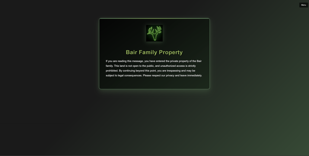 Custom Property Website