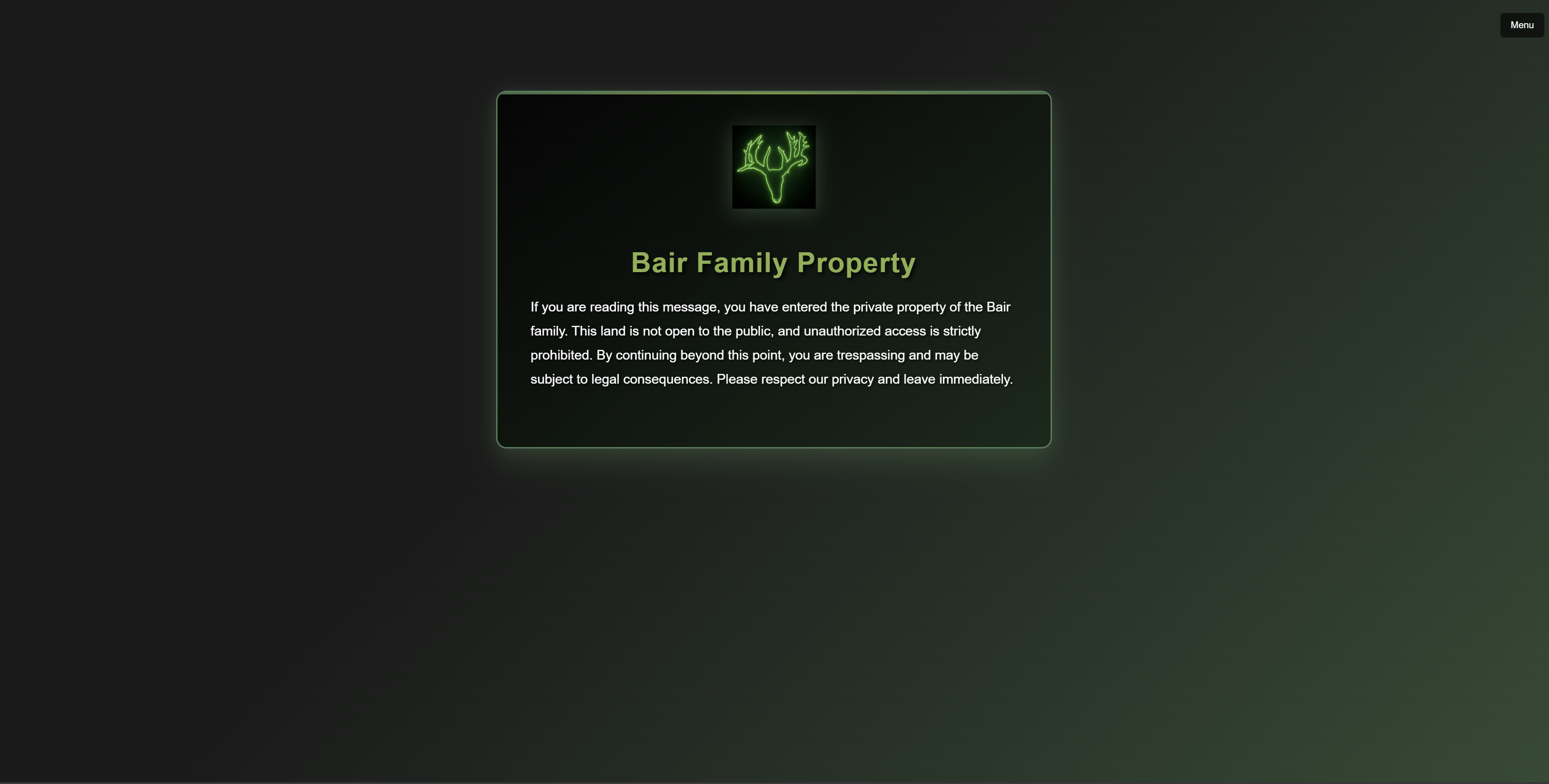 Custom Property Website