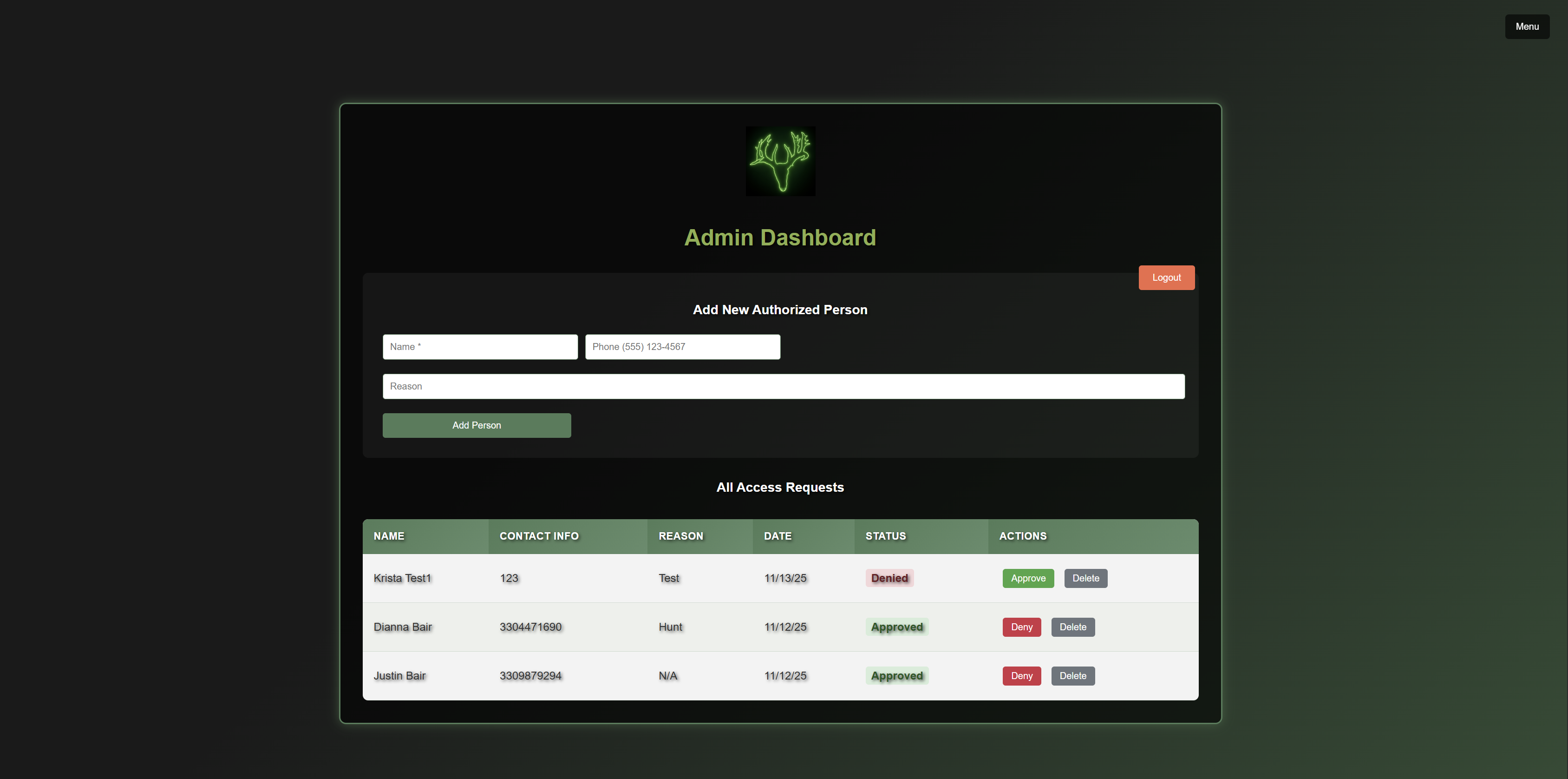 Custom Property Website